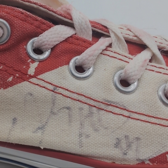 Converse Autographed Patty Mills #8 + NBA All Star Sneakers - Picture 3 of 12